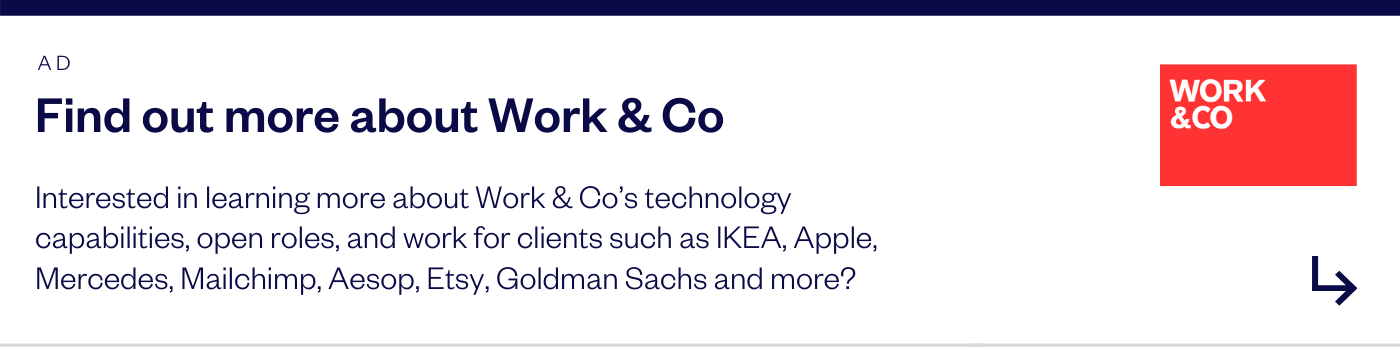 Work&Co advertisement